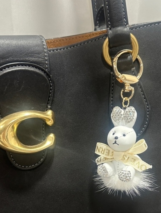 The Unbranded Brand Handbags - Bunny 🐰🐇Charms (White Or Black 🤍🖤) Pick 1